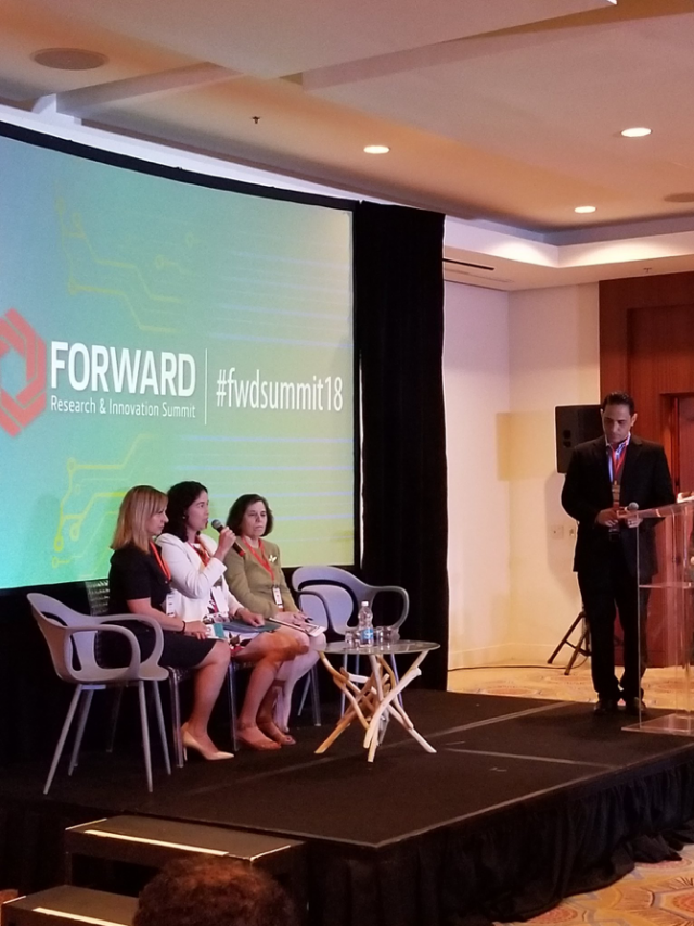 Speakers at the Forward summit