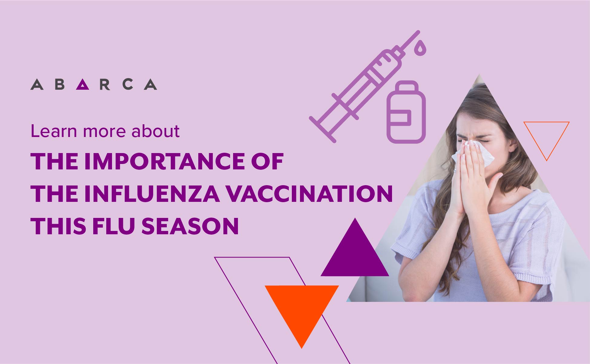 Abarca spreads the word on the benefits of the flu vaccination in a post Covid-19 climate