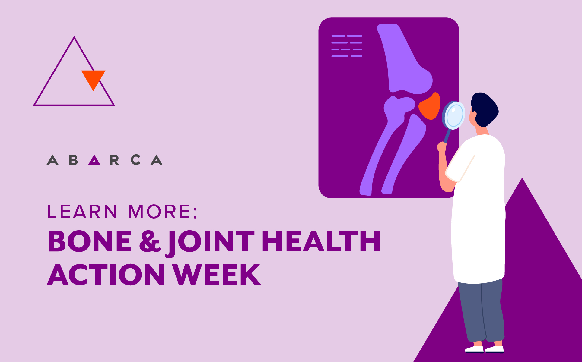 Join Abarca in raising awareness for Bone & Joint Health